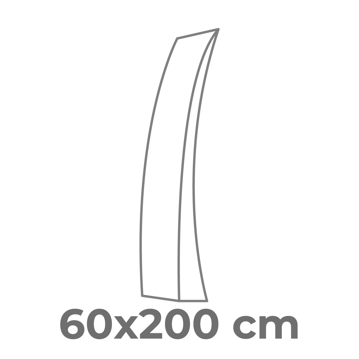 60x200 cm