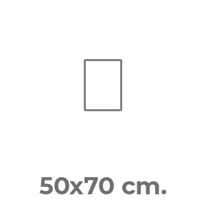 50x70 cm.