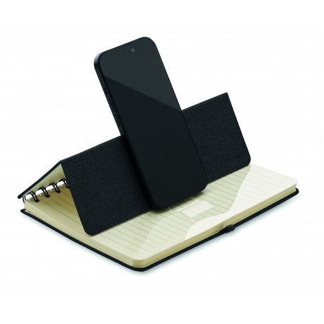 Notebook A5 con supporto per te