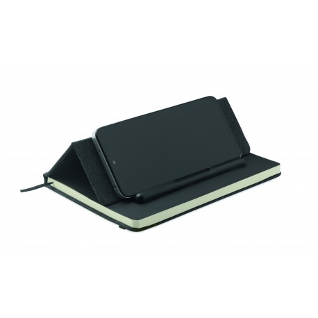Notebook A5 con porta telefono