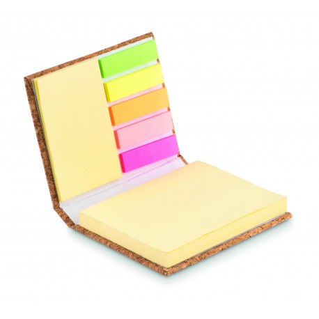 Memopad in sughero
