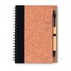 Notebook in sughero c/penna