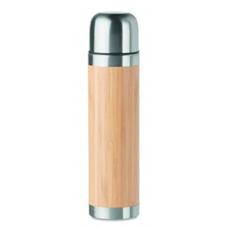 Thermos rivestito in bamboo