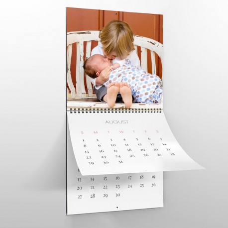 Calendario con foto quadrato