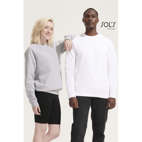 Felpa unisex space con girocollo Felpa unisex space con girocollo