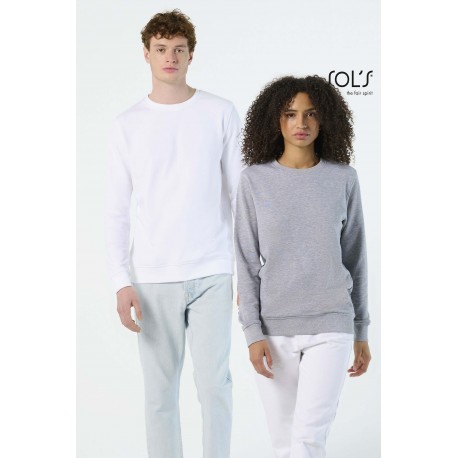Felpa unisex comet con girocollo