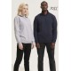 Felpa unisex conrad collo alto con zip 1/4