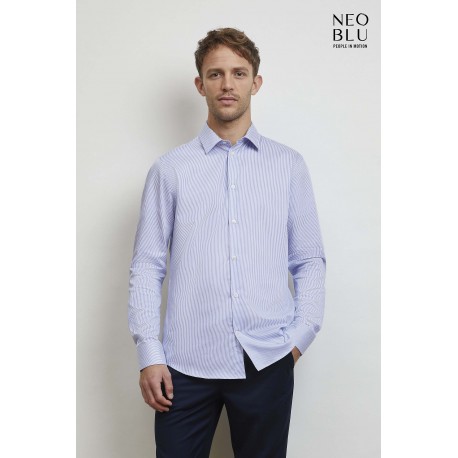 Camicia uomo baptiste easy care a righe Camicia uomo baptiste easy care a righe