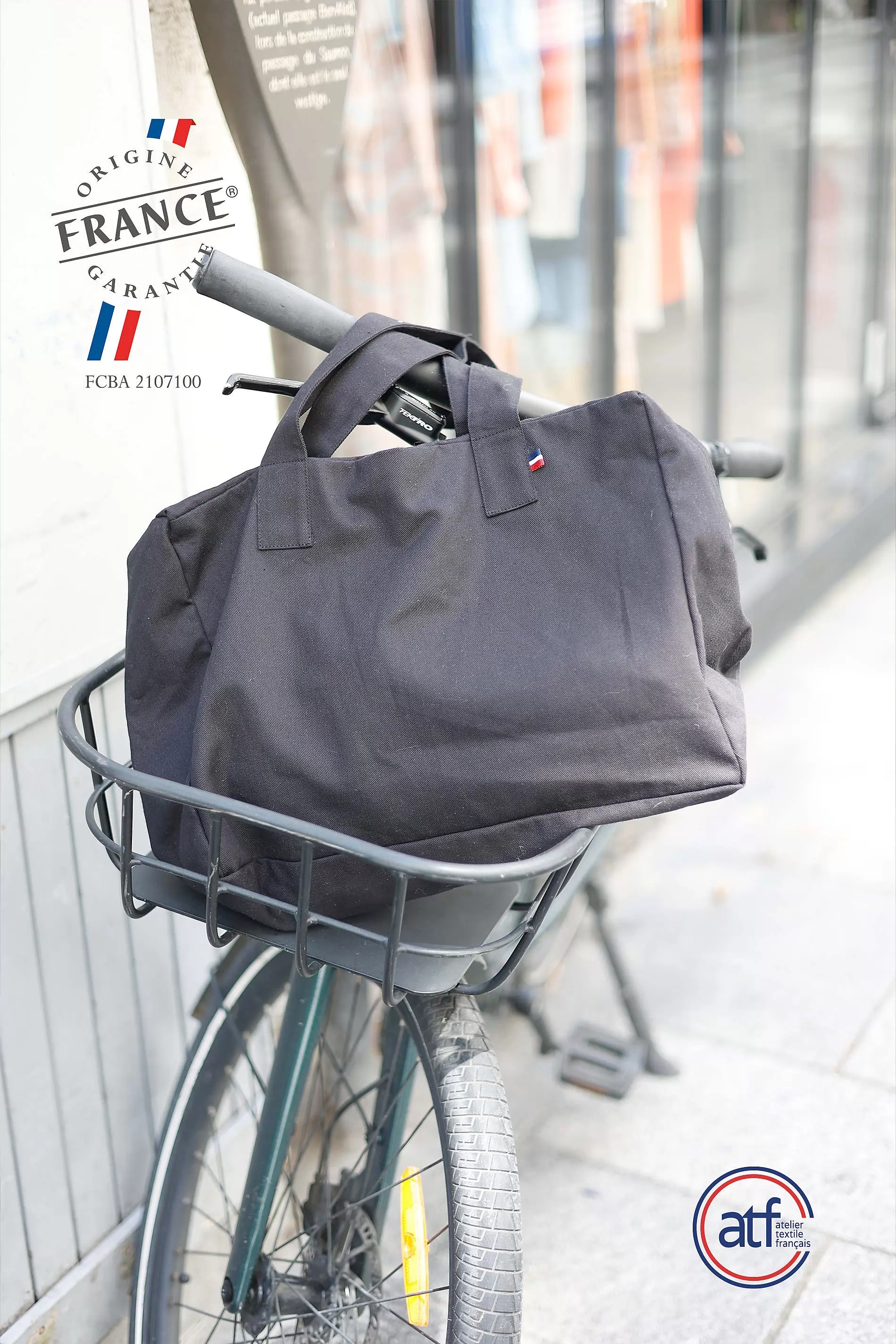Shopper in cotone made in france felix