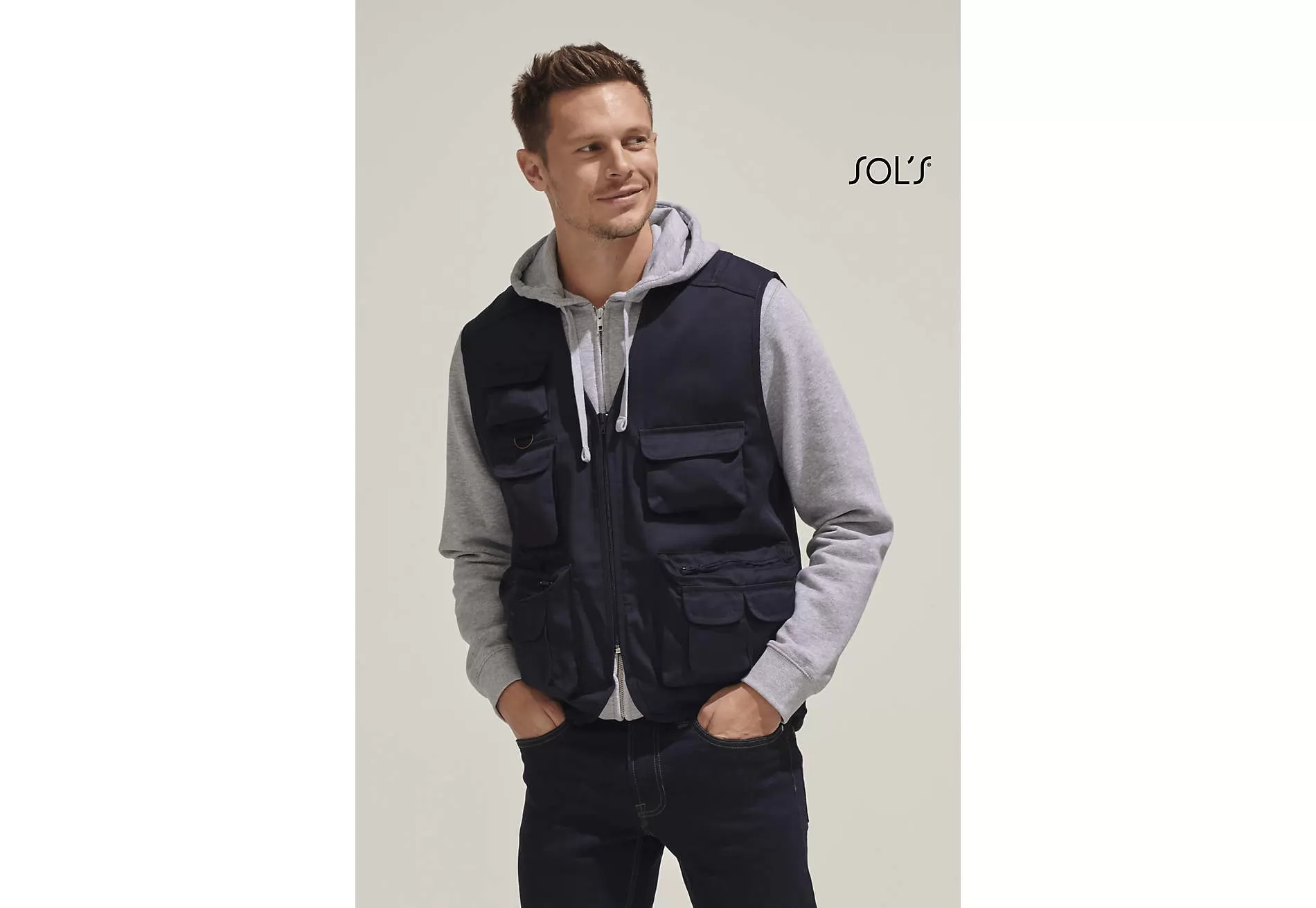 Gilet unisex multitasche wild