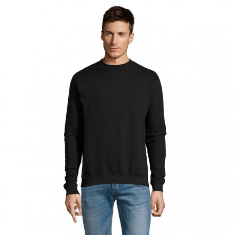 Felpa unisex new supreme con girocollo