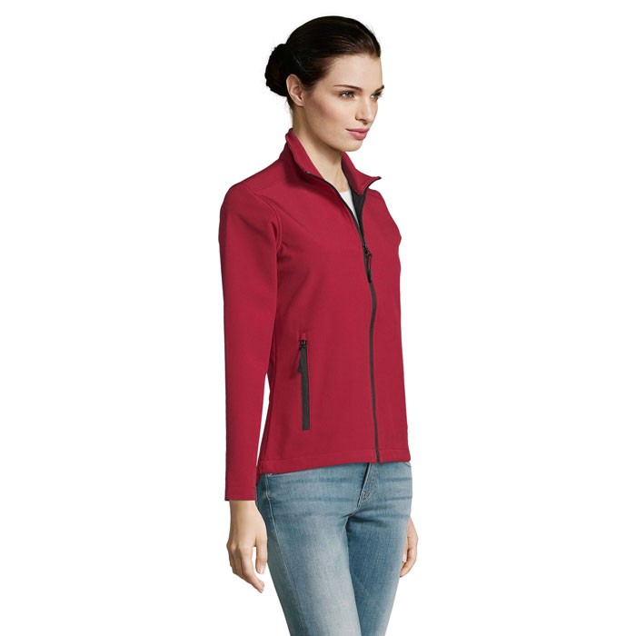 Giacca softshell donna race full zip