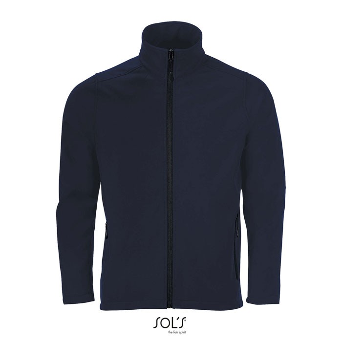 Giacca softshell uomo race full zip