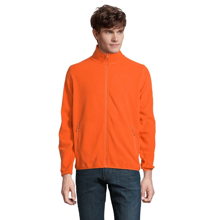 Giacca uomo factor in micropile full zip