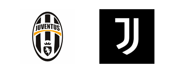 evoluzione logo Juventus 2017
