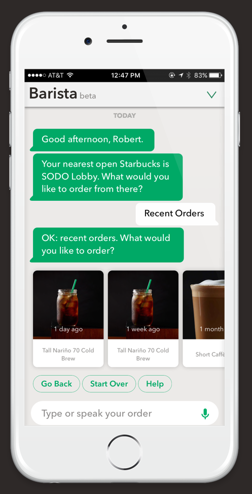 MyBarista, l'intelligence artificielle séduit Starbucks aussi - Stampaprint Blog FR