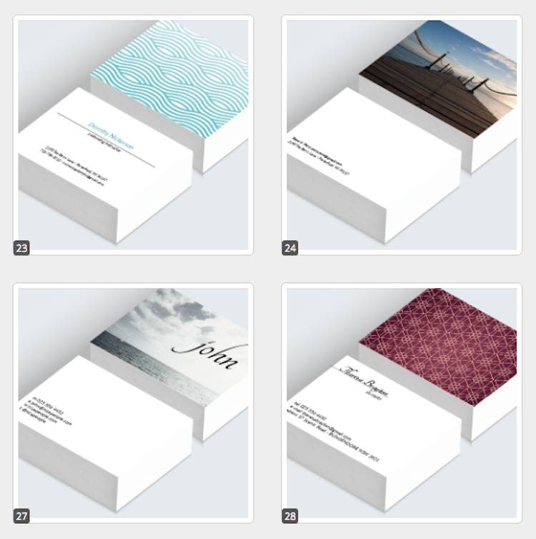 Come stampare dei biglietti da visita professionali