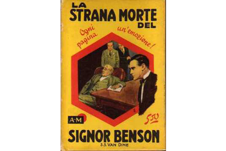 S.S. Van Dine, La strana morte del signor Benson, 1929