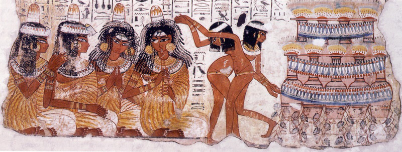 Ragazze danzanti, tomba di Nebamun