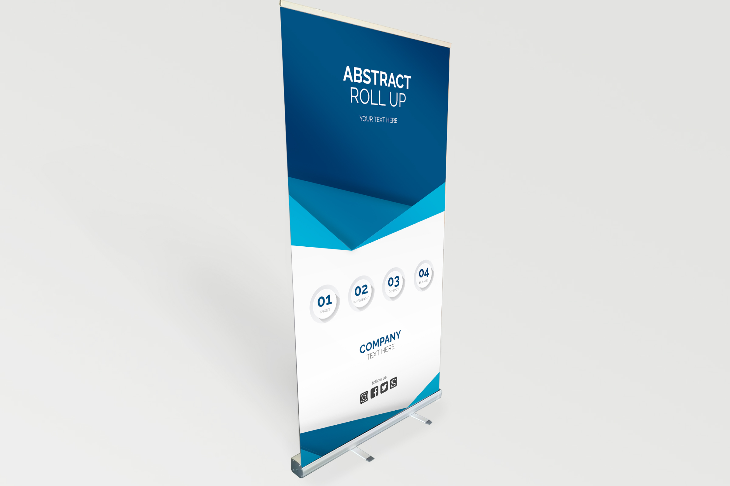 Roll up 120x200 cm.