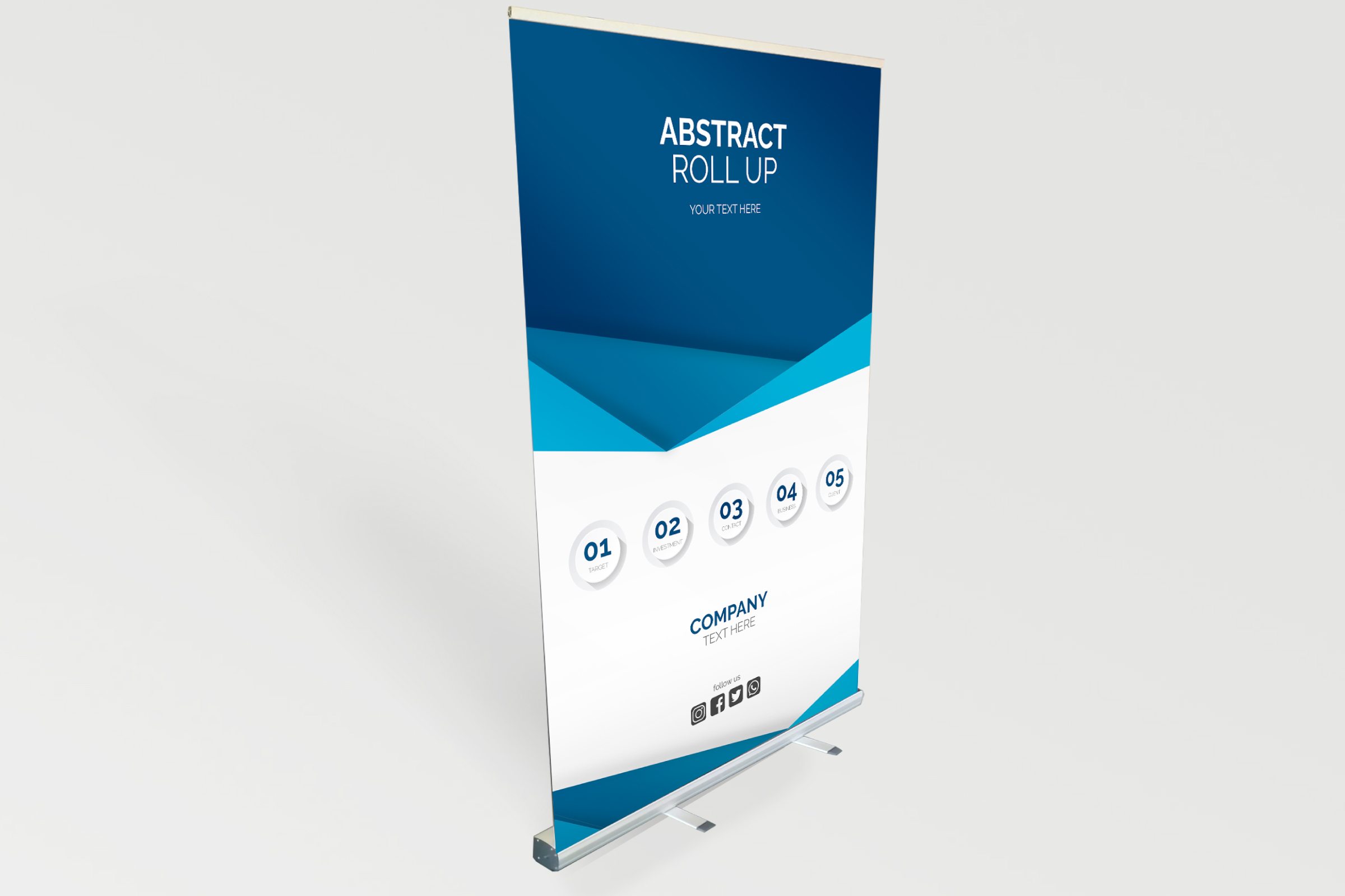 Roll up 150x200 cm.