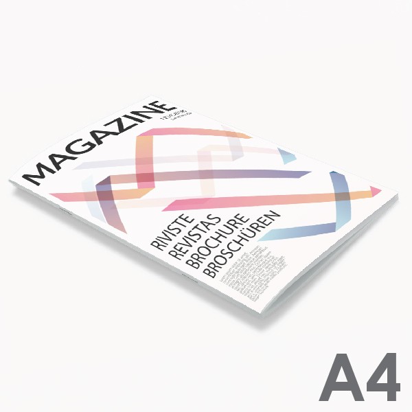 Stampa cataloghi e riviste A4 con punto 
