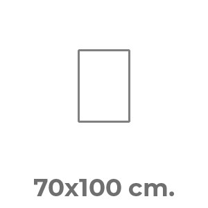 70x100 cm.