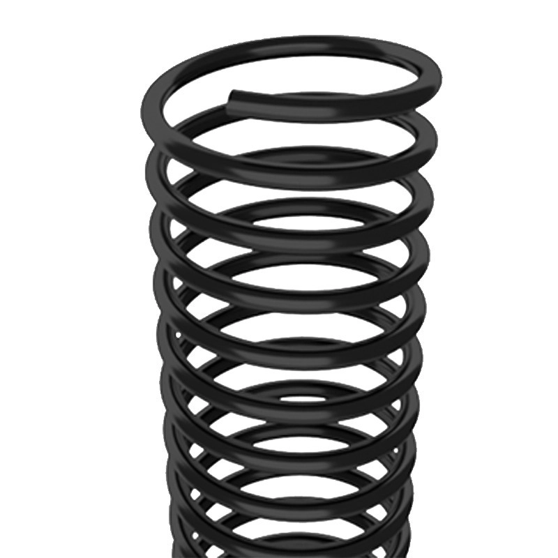 spirale metallica nera