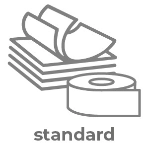 standard (su bobina o foglio)