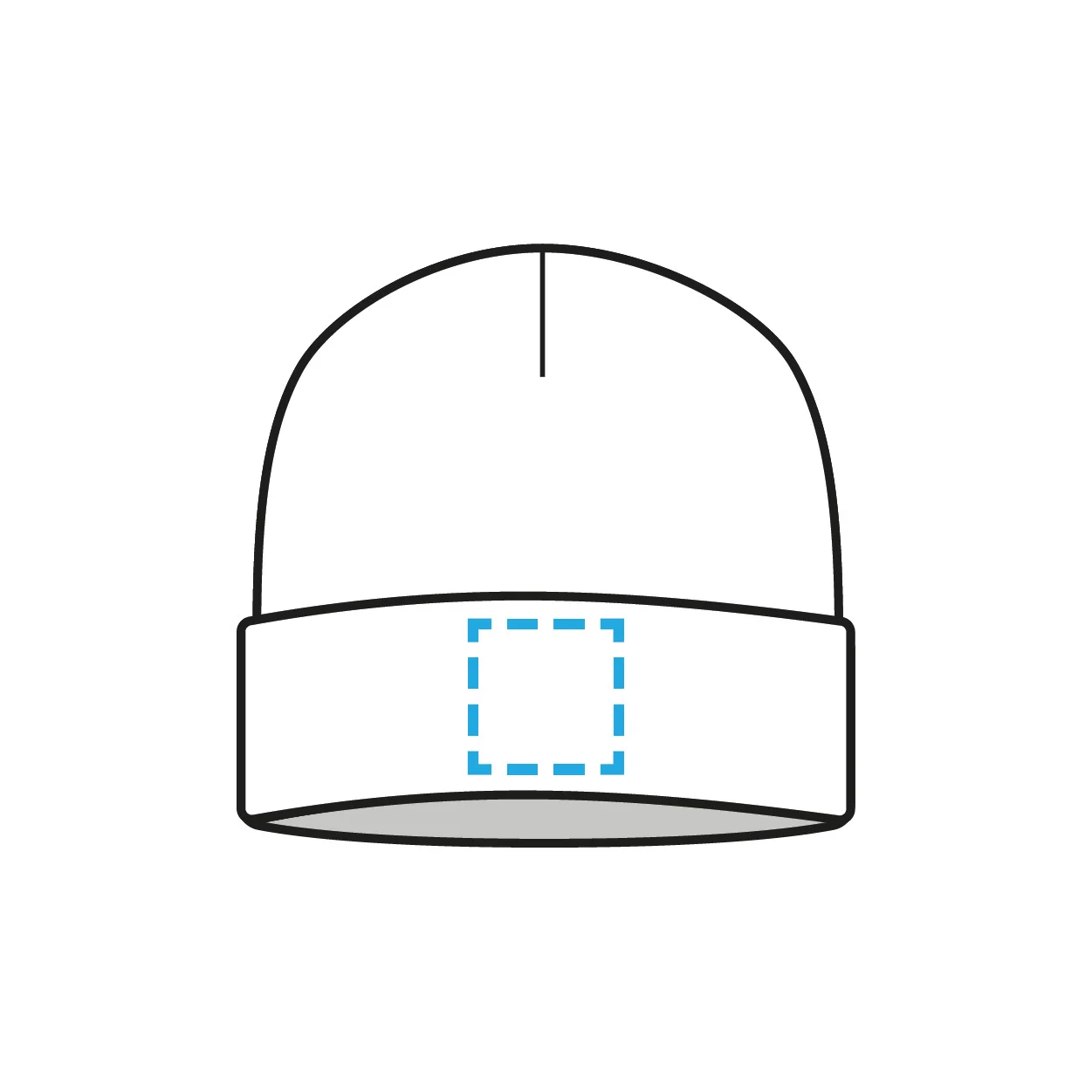 lato sinistro cappello