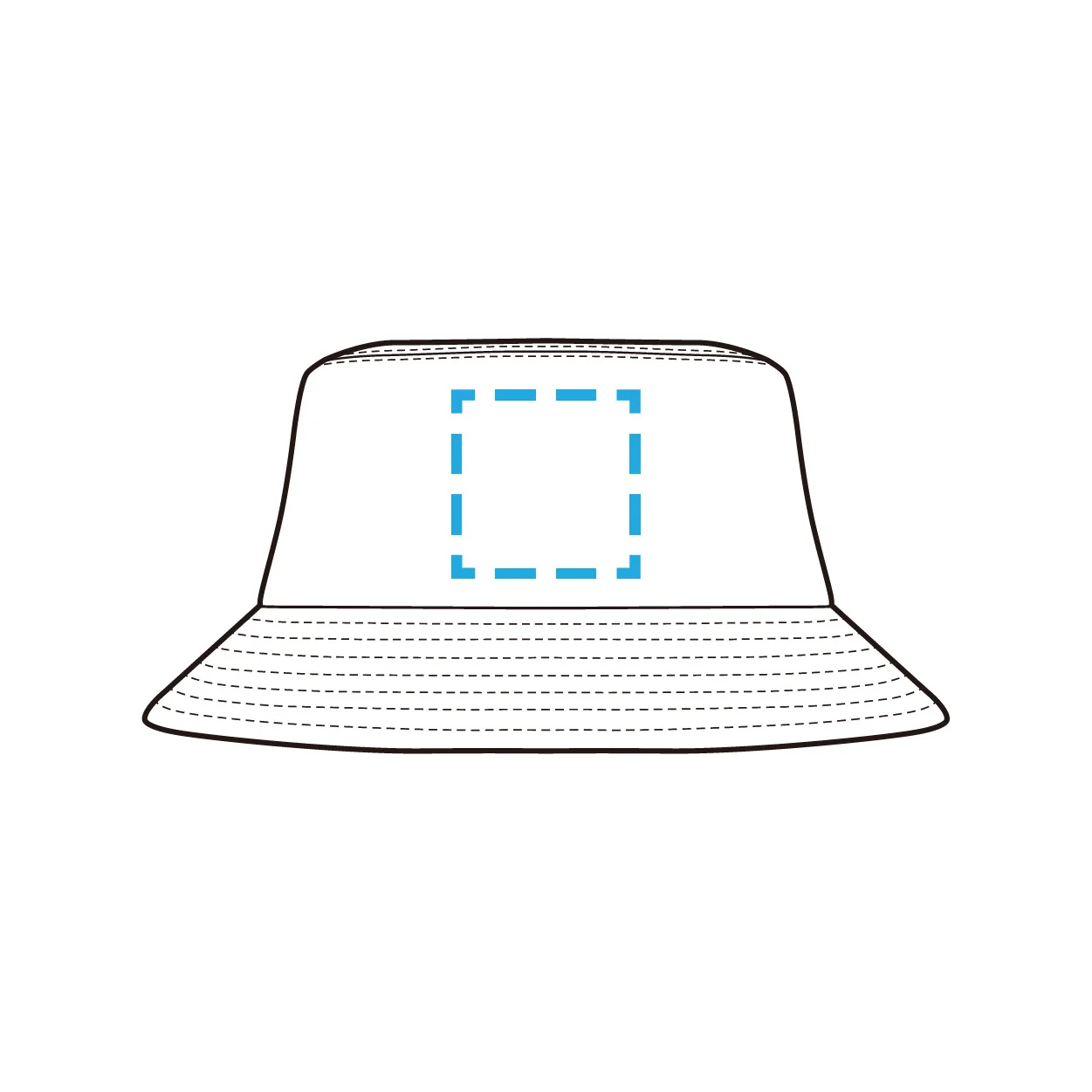 lato sinistro cappello