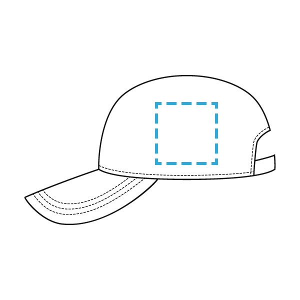 lato sinistro cappello