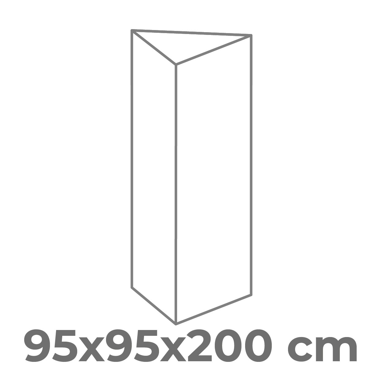 95x200 cm