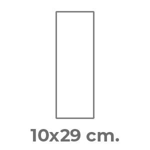 10x29 cm