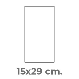 15x29 cm