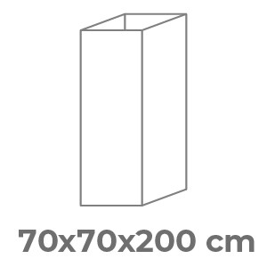 70x70x200 cm