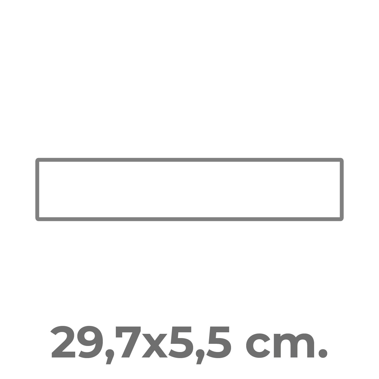 29,7x5,5 cm